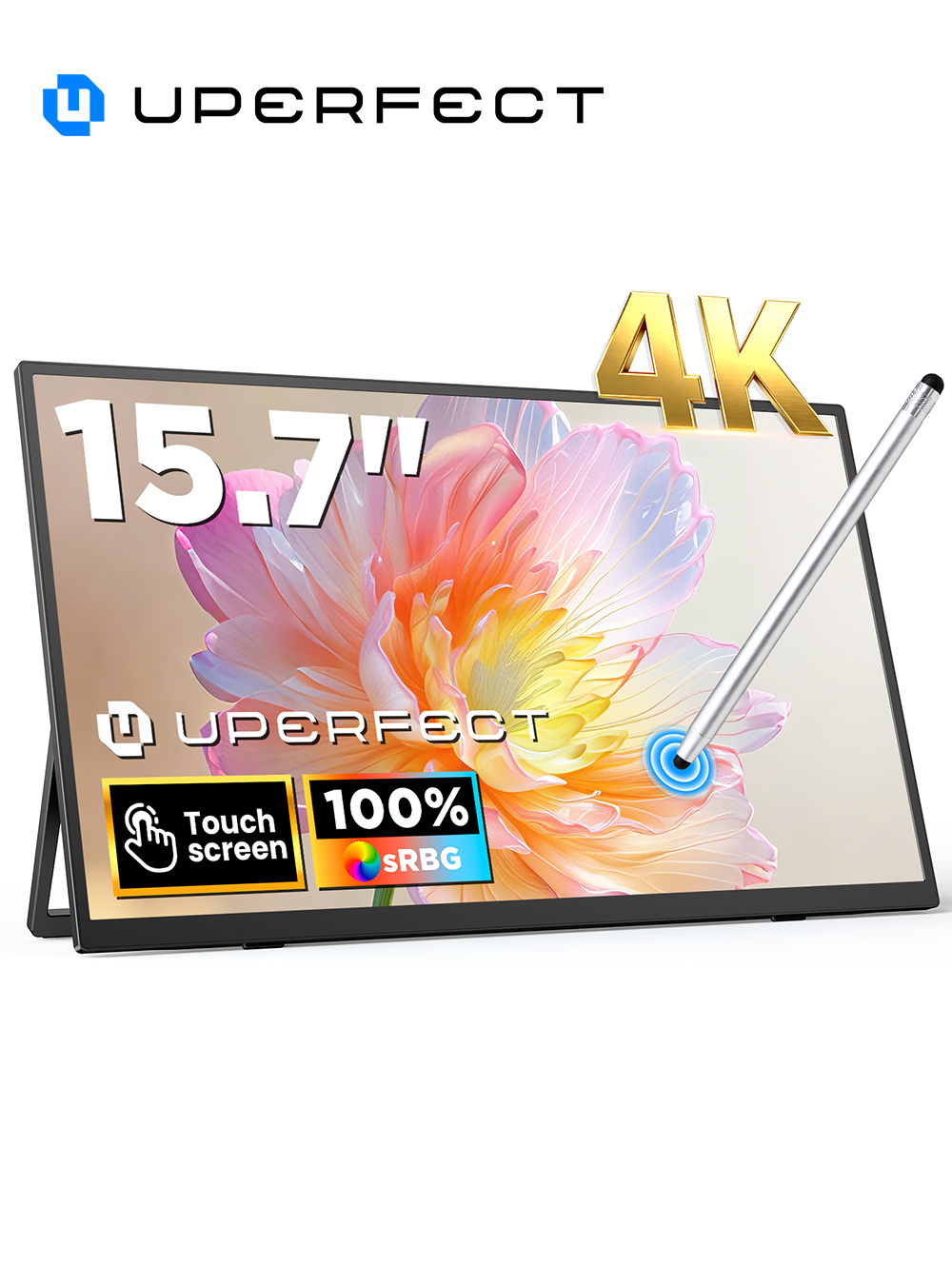 Pc Gaming Y Monitor - UPERFECT UColor J1 4K Touchscreen Draagbare