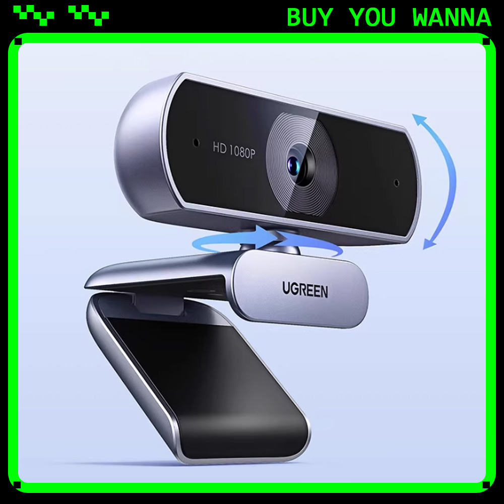 Webcam 4K - UGREEN 1080P/2K/4K webcam met microfoon, Full