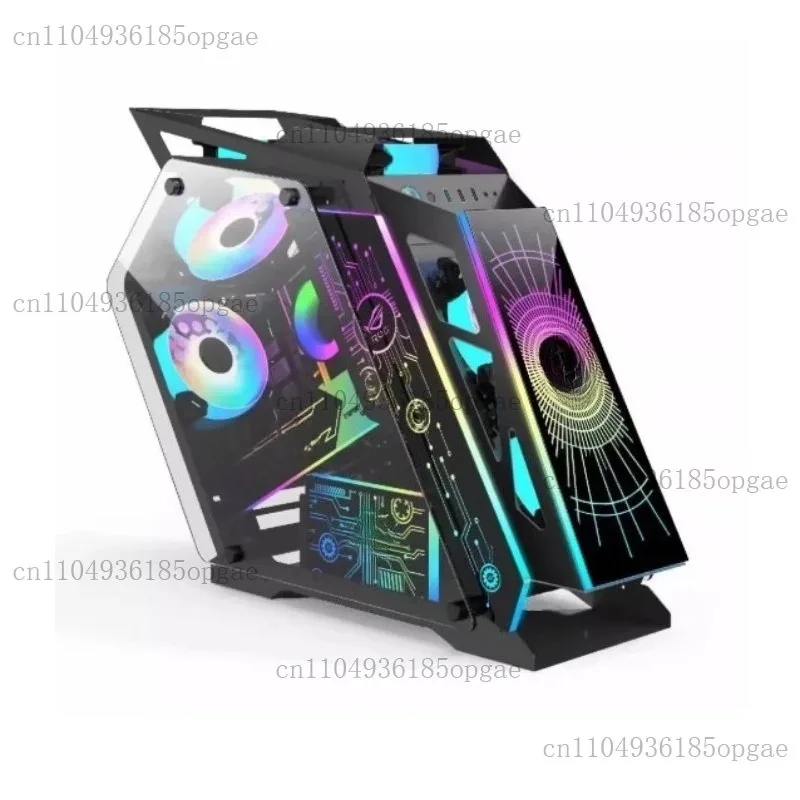 Pc Gaming Optimization - High-end gaming pc-behuizing met ingebouwde LED-paneel