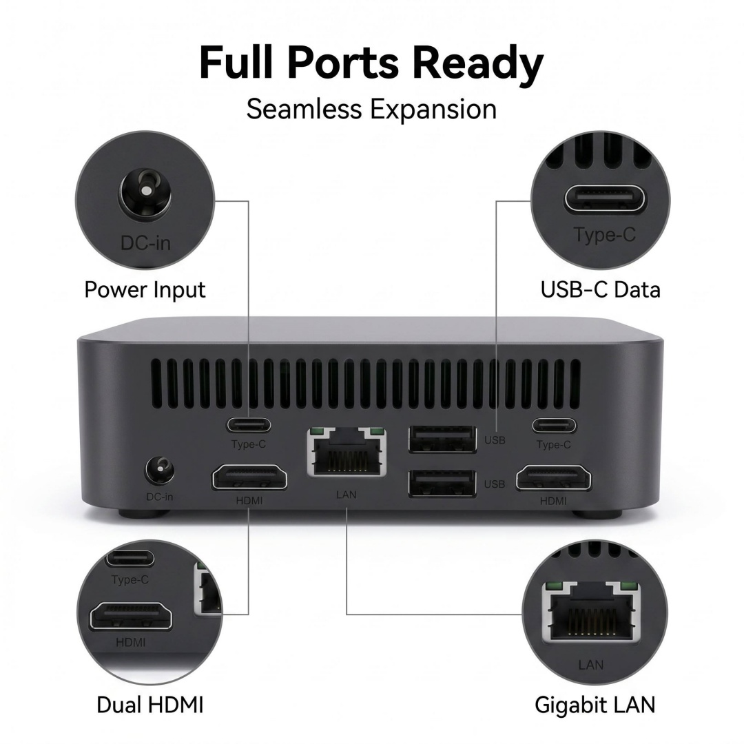 Optimale Mini PC Intel N150 Wi - Pc Gaming Optimization recensie en prijs