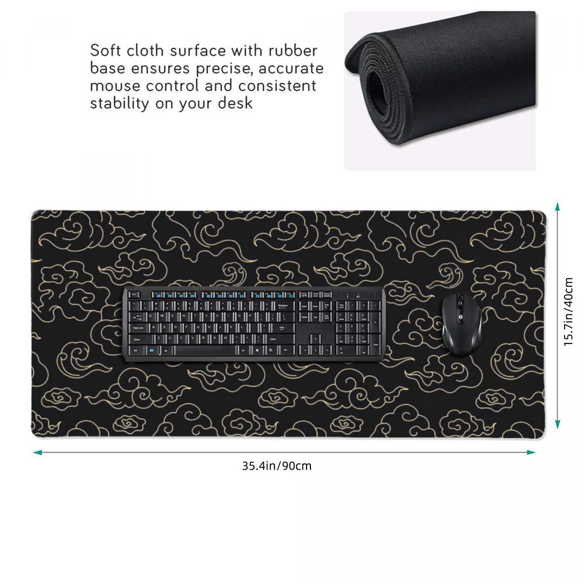 Japanse Cloud Pattern grote mu - Pc Gaming Cloud recensie en prijs