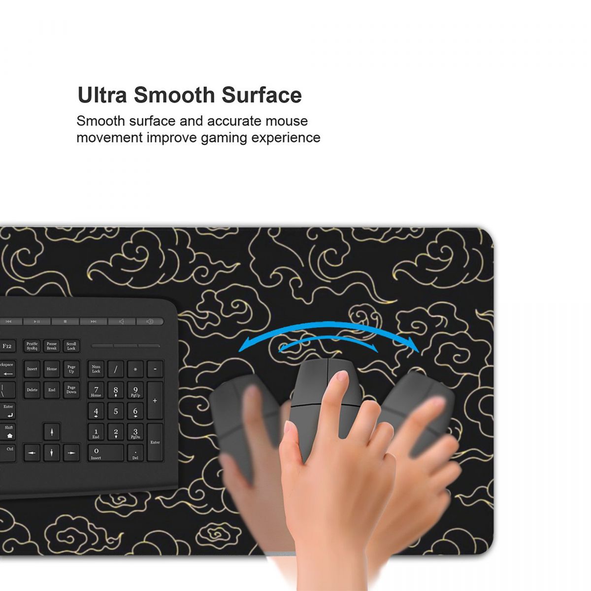 Japanse Cloud Pattern grote mu - Pc Gaming Cloud recensie en prijs