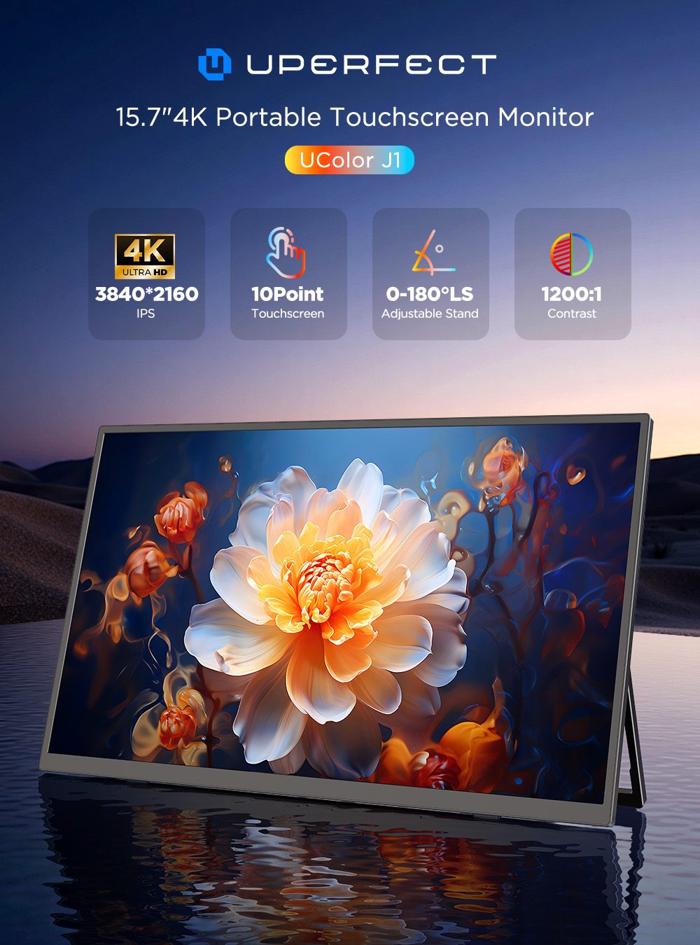 UPERFECT UColor J1 4K Touchscr - Pc Gaming Y Monitor recensie en prijs