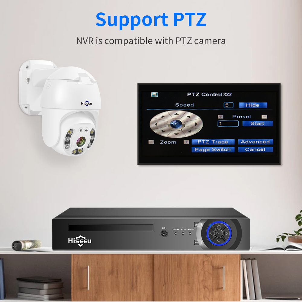 Hiseeu 4CH 10CH 16CH 4K 8MP 5M - Webcam 4K recensie en prijs