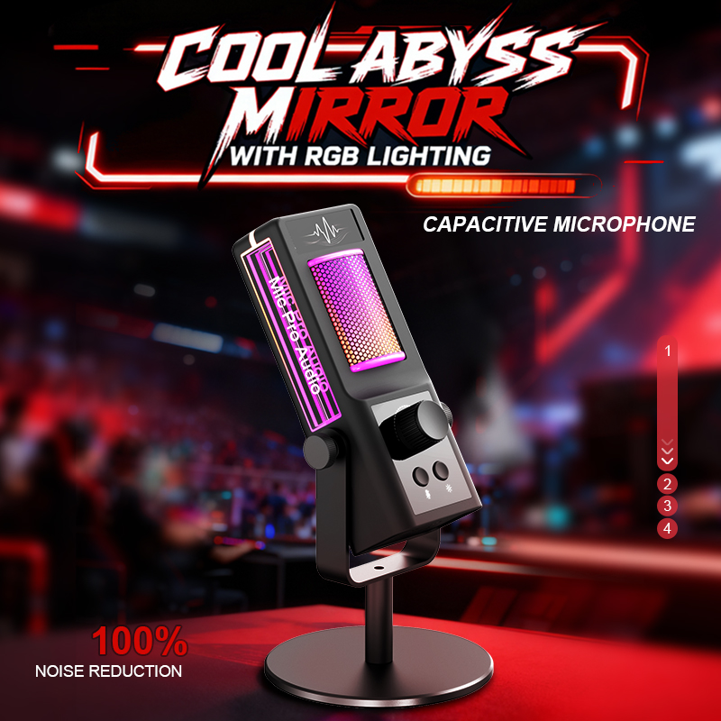 Rgb-condensatormicrofoon podca - Pc Gaming Online recensie en prijs