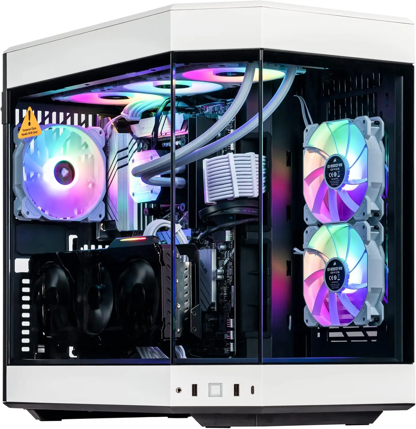 Velztorm White Praetix, op maa - Pc Gaming I9 Rtx 5090 recensie en prijs