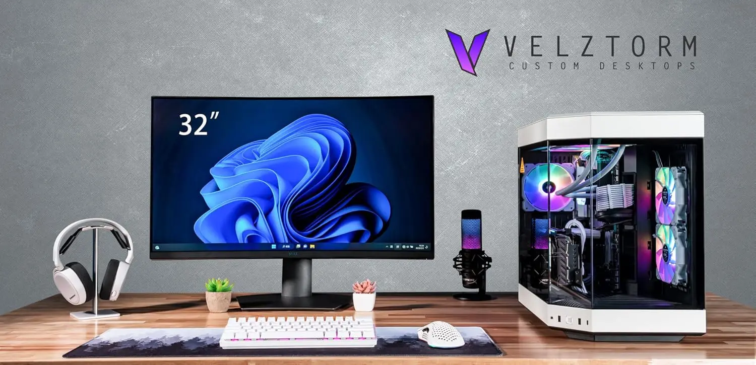 Velztorm White Praetix, op maa - Pc Gaming I9 Rtx 5090 recensie en prijs