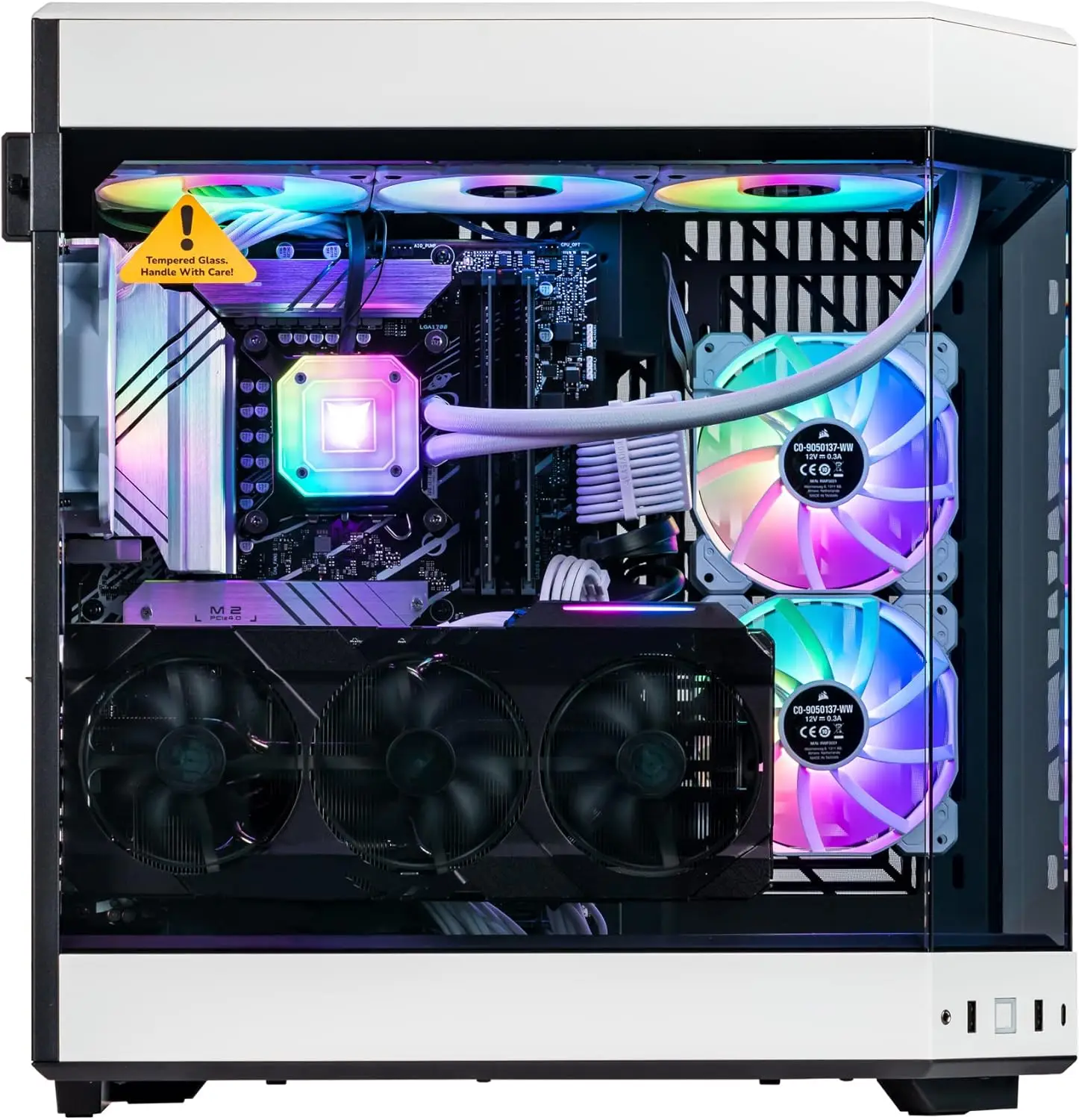 Velztorm White Praetix, op maa - Pc Gaming I9 Rtx 5090 recensie en prijs