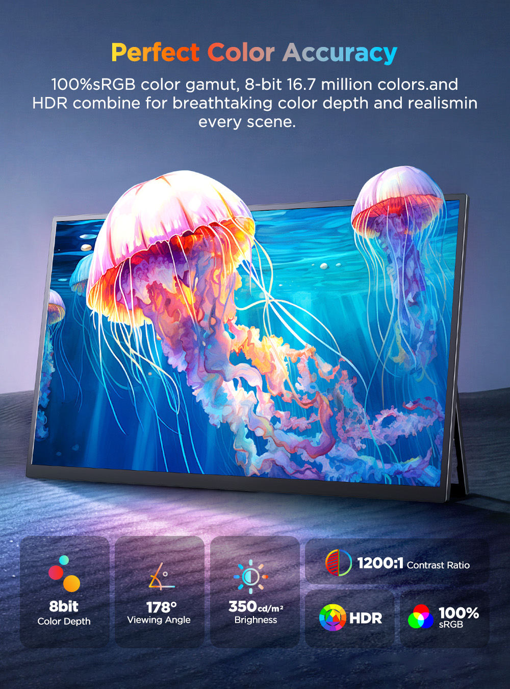 UPERFECT UColor J1 15,7 inch 4 - Pc Gaming Y Monitor recensie en prijs
