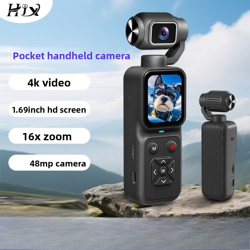 HJD-09 4K Vlogging Camera 180° - Webcam 4K recensie en prijs